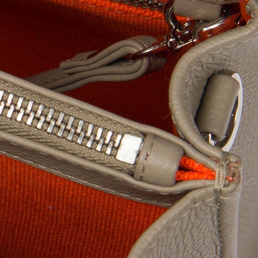 Mini Tote Multi Cognac Grey 