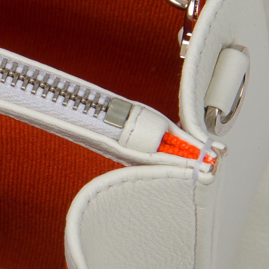 Mini Tote Multi Cognac White 