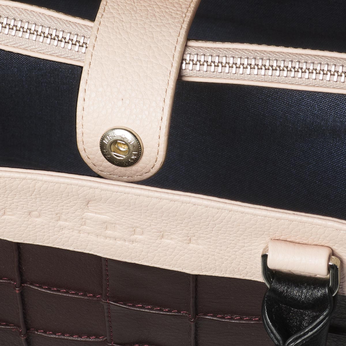 Mini Tote Multi Burgundy 