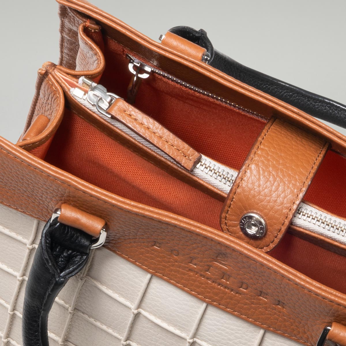 Mini Tote Multi White 