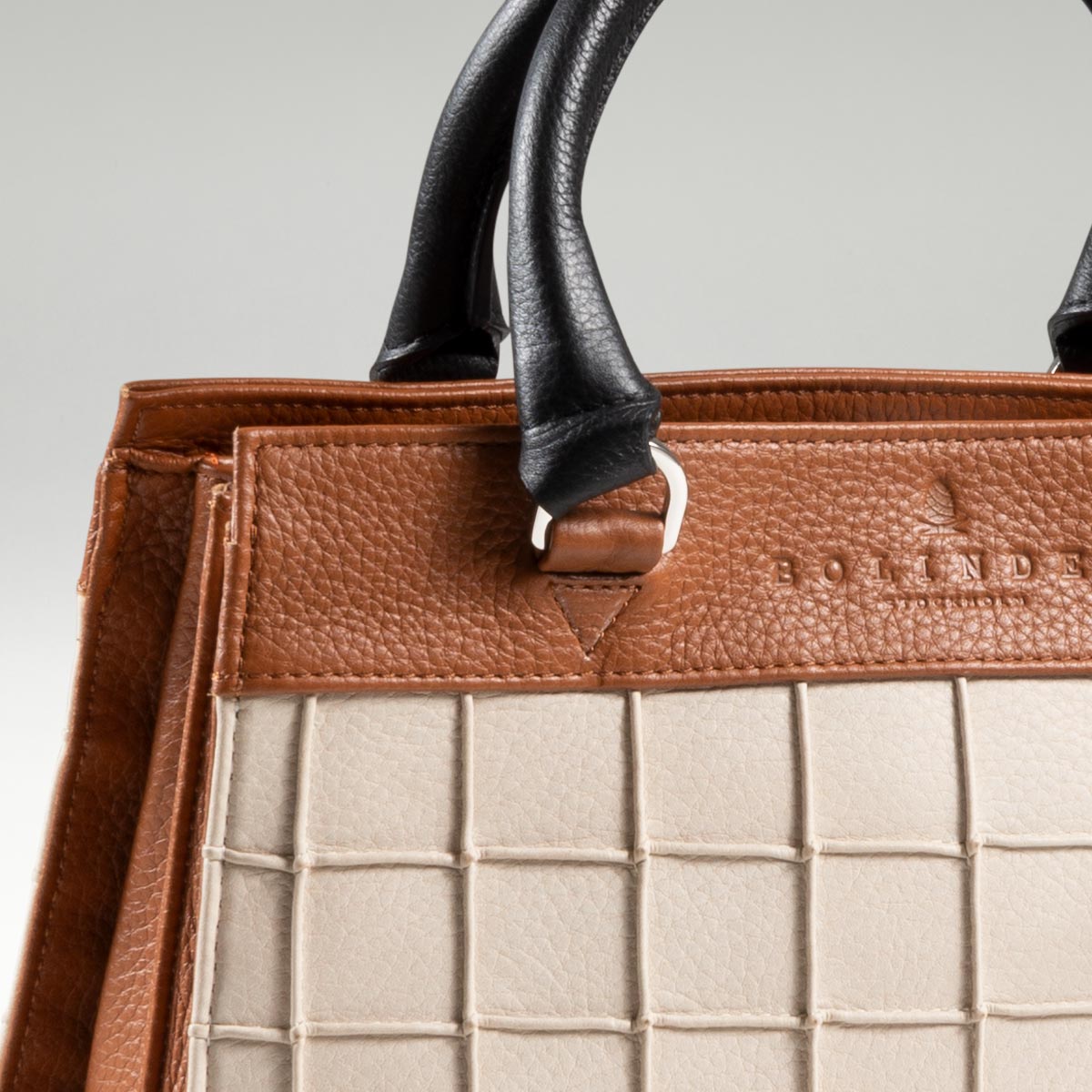 Mini Tote Multi White 