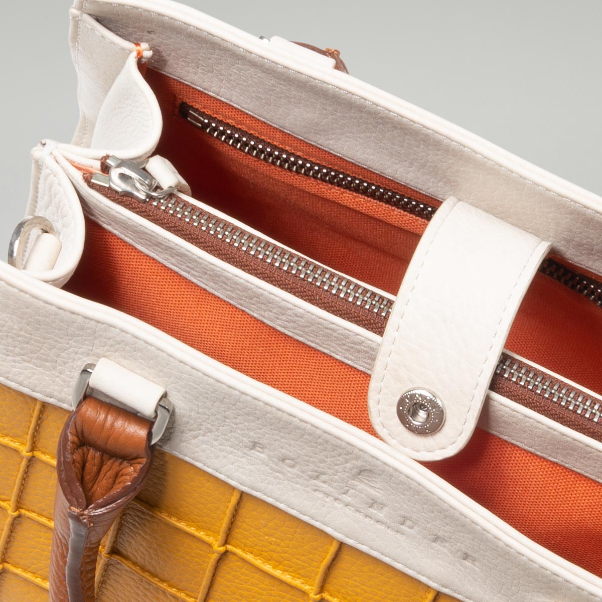 Mini Tote Multi Yellow 