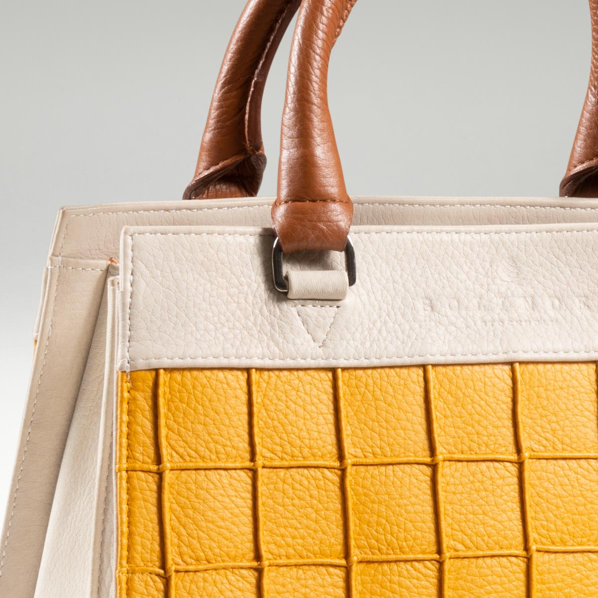 Mini Tote Multi Yellow 