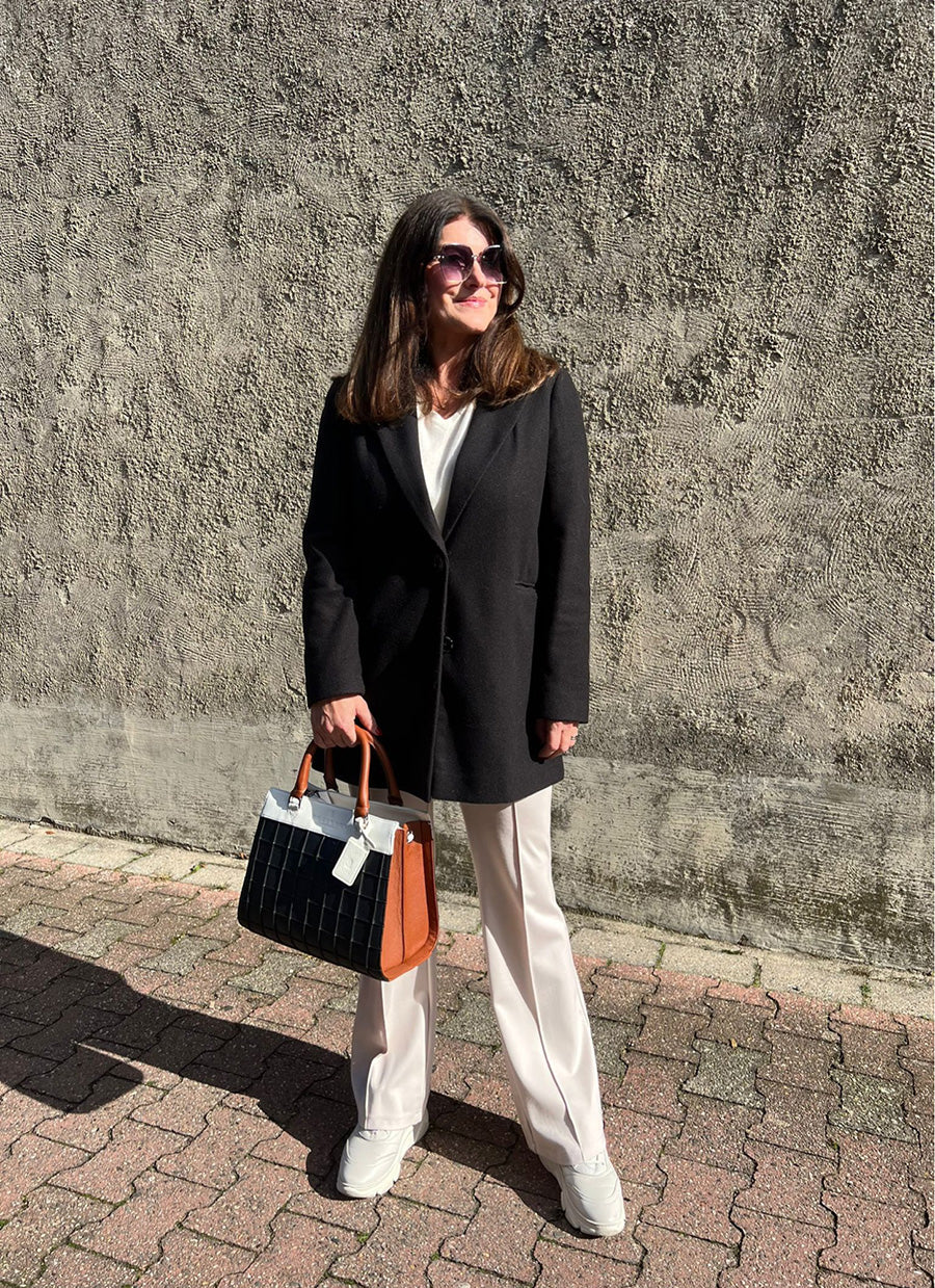 Mini Tote Multi Black 