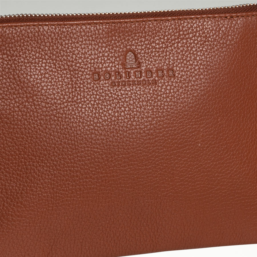 Zipper Pouch Cognac 