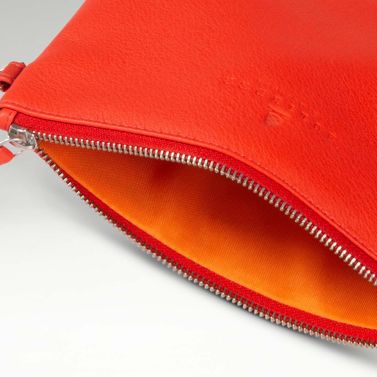 Zipper Pouch Orange 